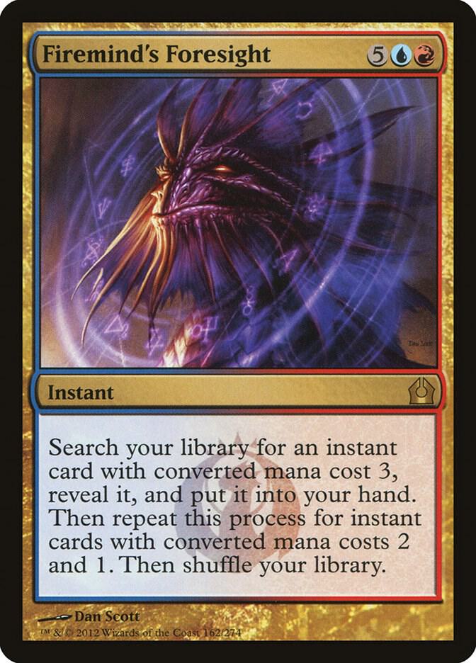 Firemind's Foresight 162 Return to Ravnica MTG R LP