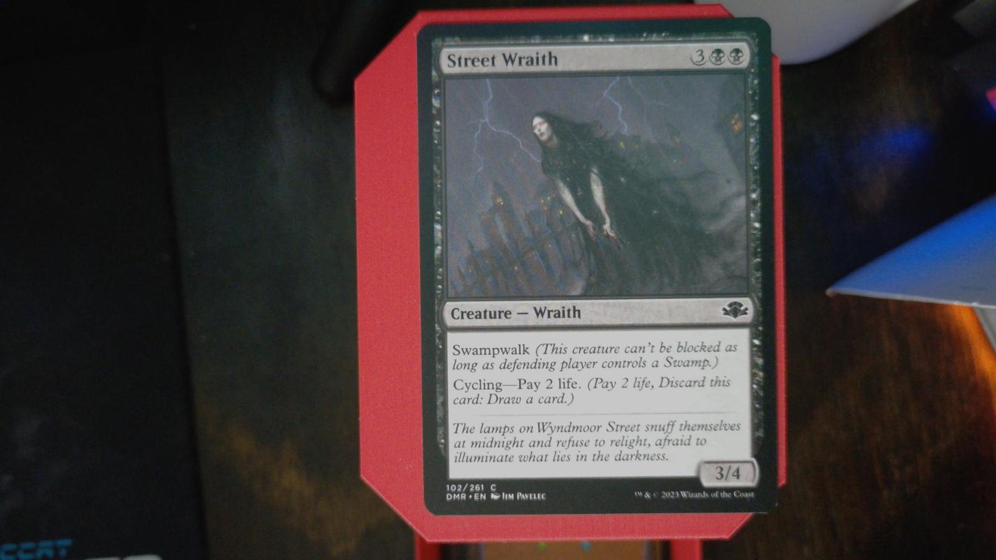 Street Wraith 102 Dominaria Remastered MTG C NM