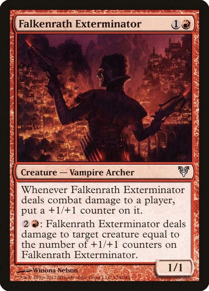 Falkenrath Exterminator 134 Avacyn Restored MTG UC NM