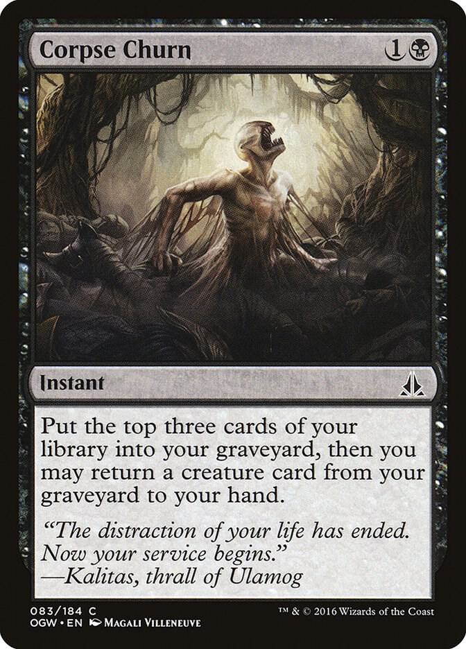Corpse Churn 83 Oath of the Gatewatch MTG C LP