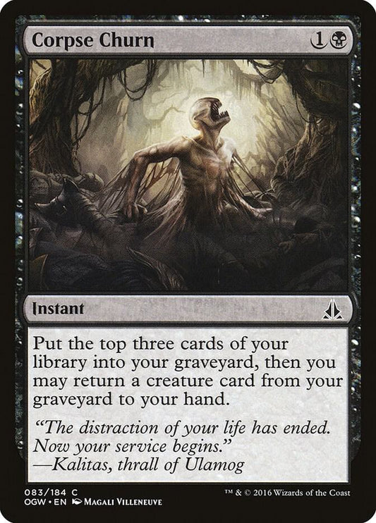 Corpse Churn 83 Oath of the Gatewatch MTG C LP