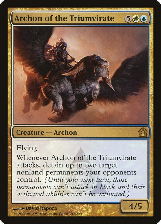 Archon of the Triumvirate 142 Return to Ravnica MTG R LP