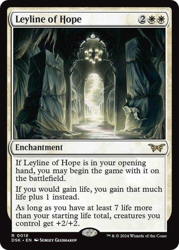 Leyline of Hope 18 Duskmourn: House of Horror MTG R NM