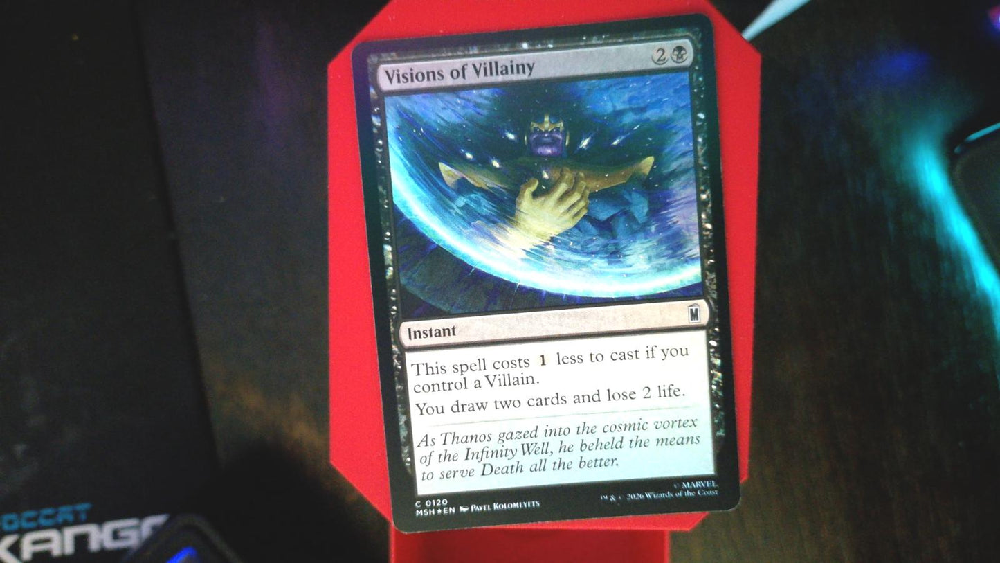 Visions of Villainy 120 Marvel Super Heroes MTG C Foil NM