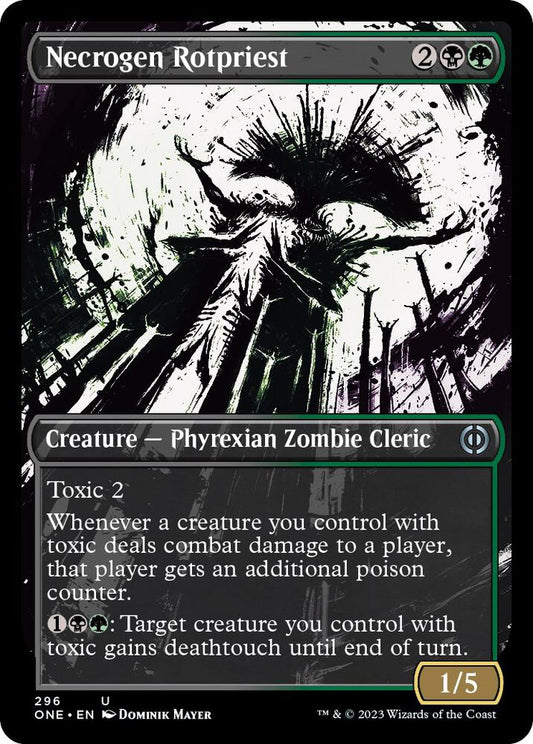 Necrogen Rotpriest (Showcase) 296 Phyrexia: All Will Be One MTG UC NM