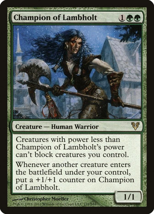 Champion of Lambholt 171 Avacyn Restored MTG R LP