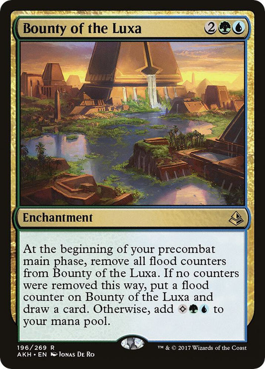 Bounty of the Luxa 196 Amonkhet MTG R NM