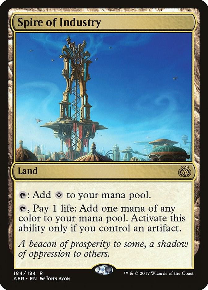 Spire of Industry 184 Aether Revolt MTG R NM