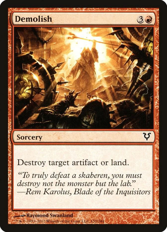 Demolish 132 Avacyn Restored MTG C NM