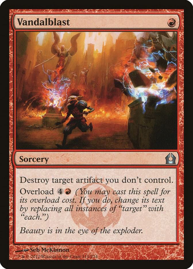 Vandalblast 111 Return to Ravnica MTG UC LP