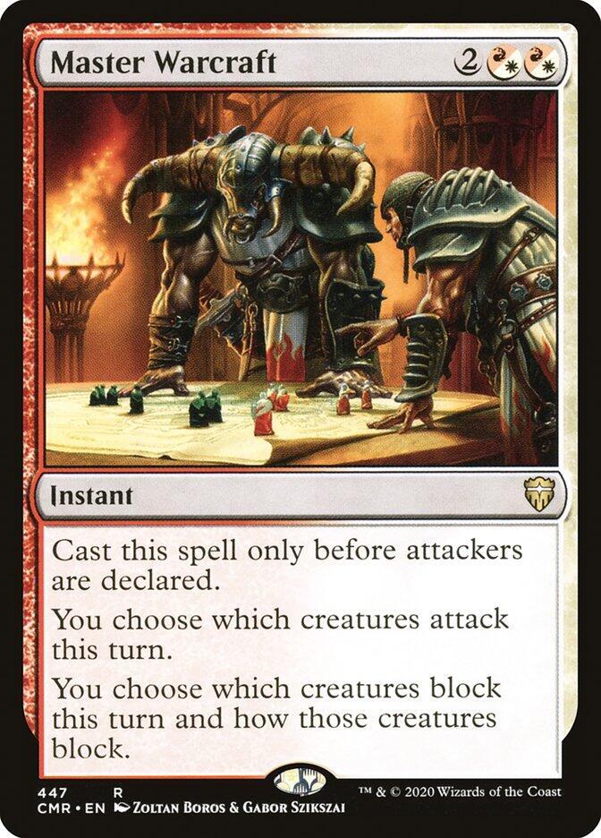 Master Warcraft 447 Commander Legends MTG R NM