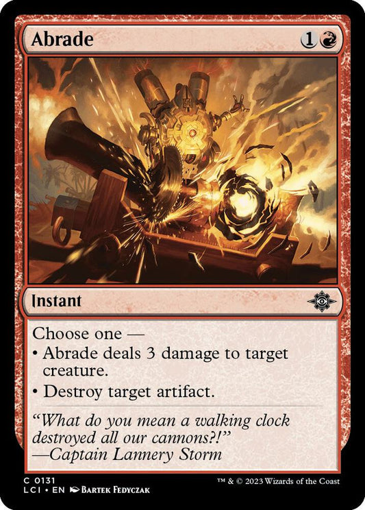 Abrade 131 The Lost Caverns of Ixalan MTG C NM