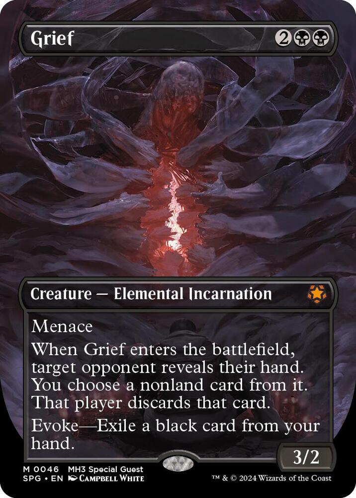 Grief (Borderless) 46 Special Guests MTG Mythic NM