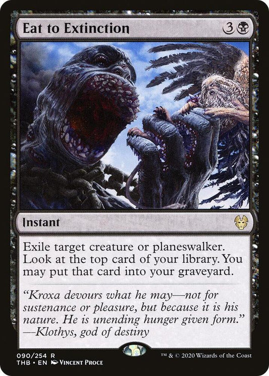 Eat to Extinction 90 Theros Beyond Death MTG R NM