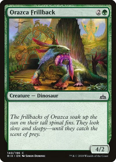 Orazca Frillback - Rivals of Ixalan (#140, Common) - Near Mint