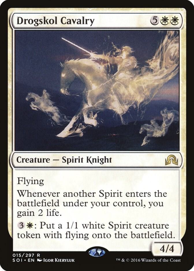 Drogskol Cavalry 15 Shadows over Innistrad MTG R LP