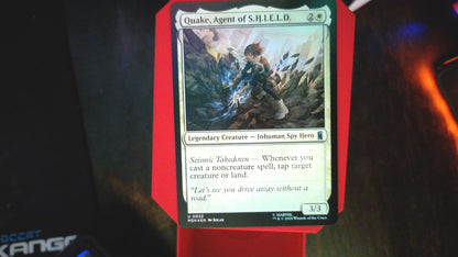 Quake, Agent of S.H.I.E.L.D. 32 Marvel Super Heroes MTG UC Foil NM
