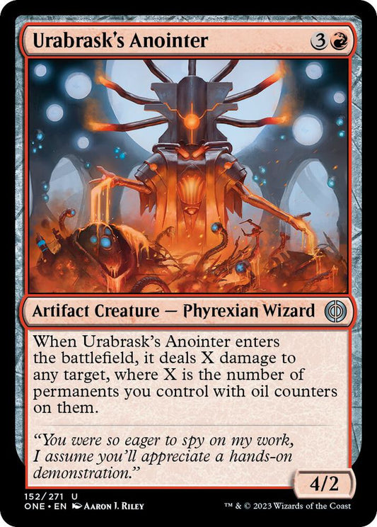 Urabrask's Anointer 152 Phyrexia: All Will Be One MTG UC NM