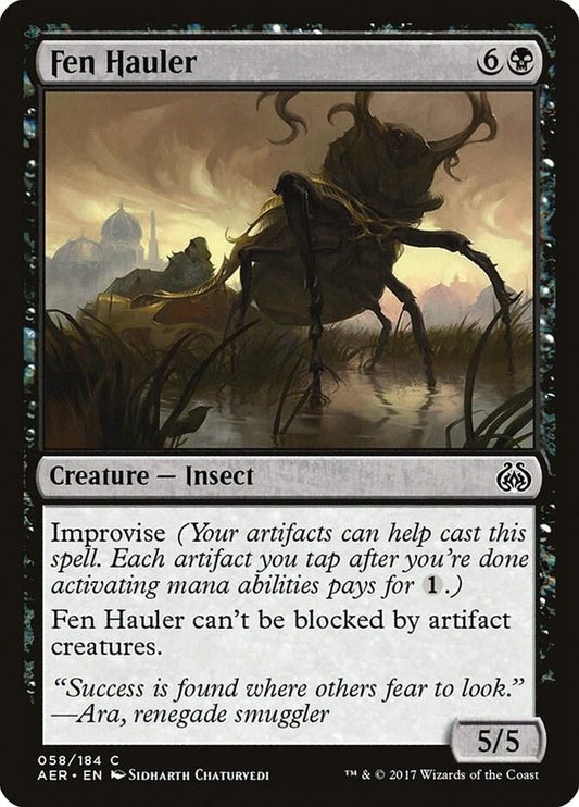 Fen Hauler 58 Aether Revolt MTG C NM