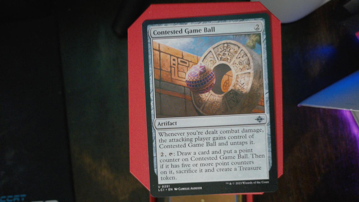 Contested Game Ball 251 The Lost Caverns of Ixalan MTG UC NM
