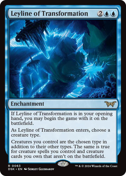 Leyline of Transformation 63 Duskmourn: House of Horror MTG R NM