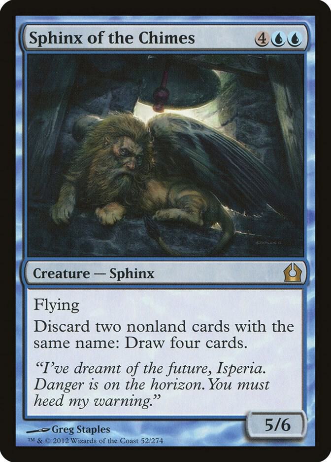 Sphinx of the Chimes 52 Return to Ravnica MTG R LP