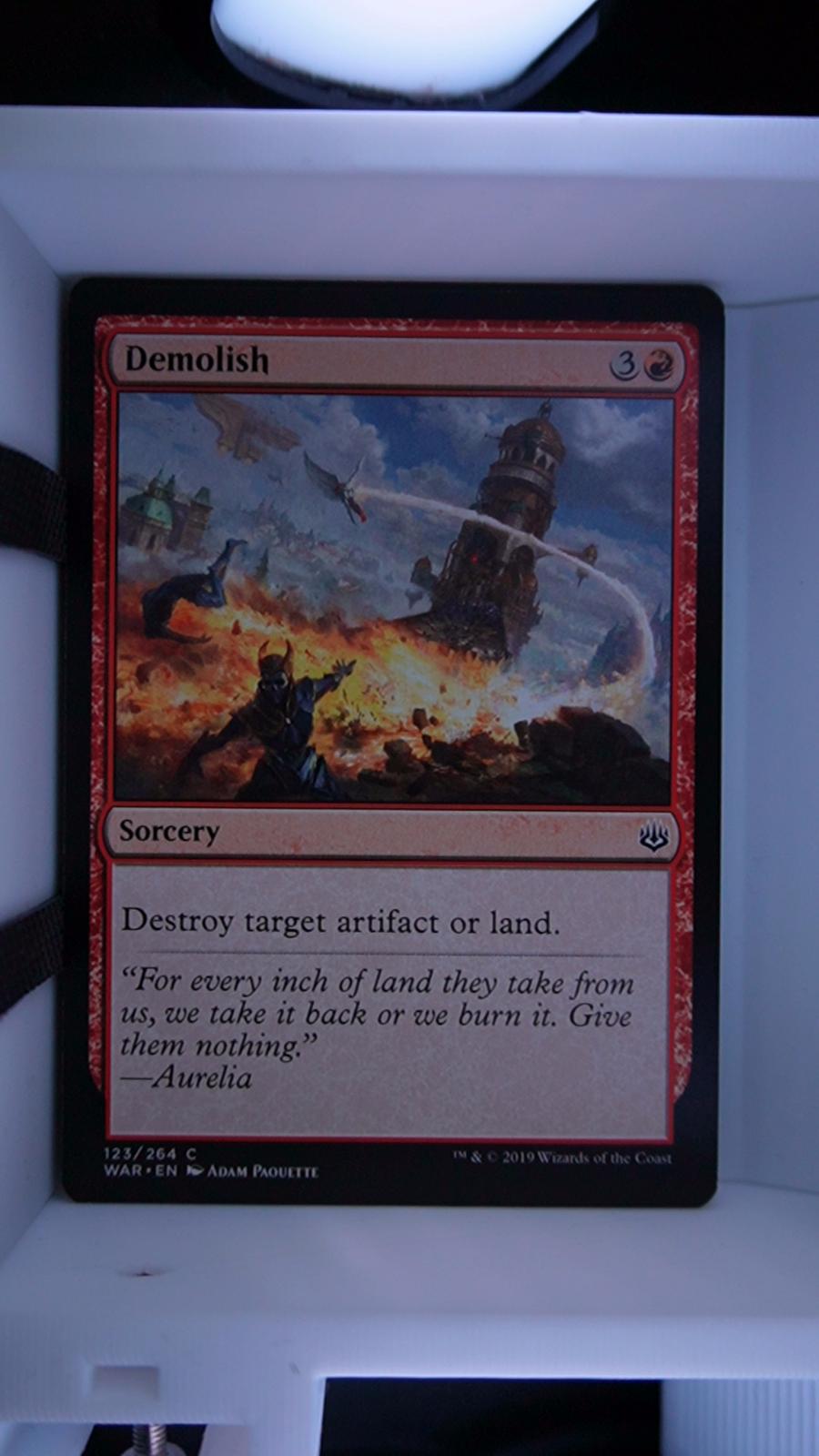 Demolish 123 War of the Spark MTG C NM