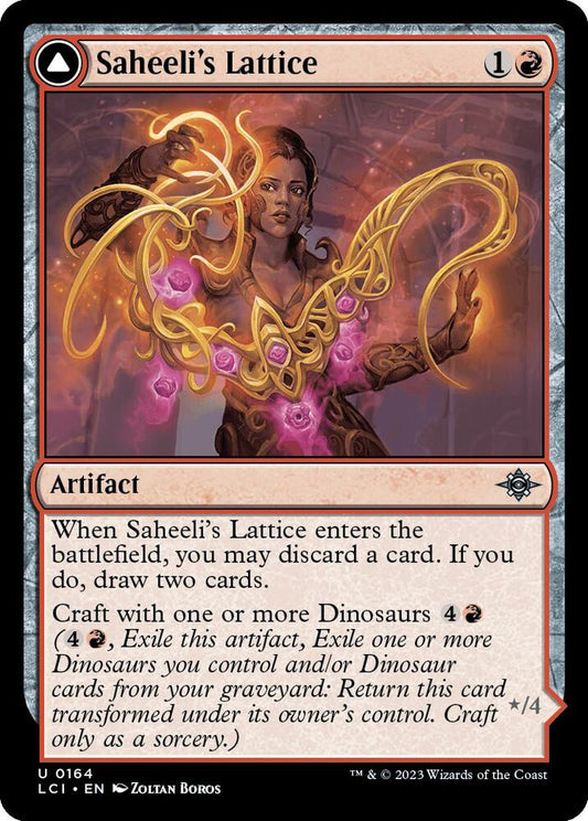 Saheeli's Lattice 164 The Lost Caverns of Ixalan MTG UC NM