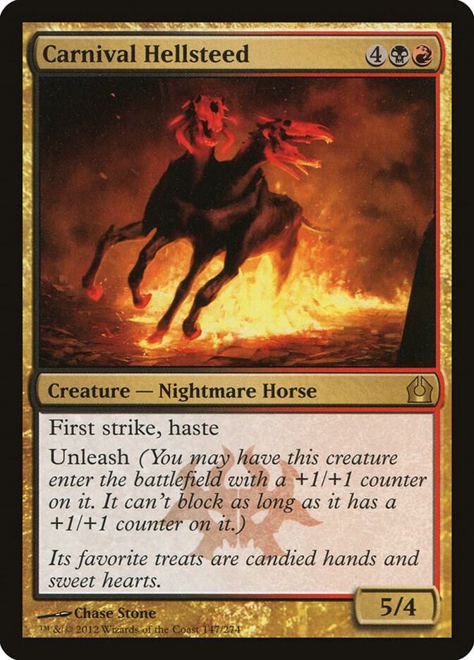 Carnival Hellsteed 147 Return to Ravnica MTG R NM