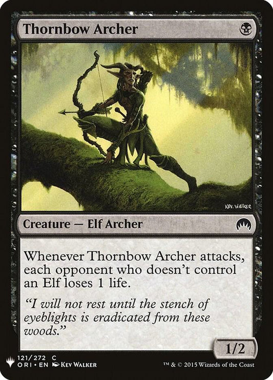 Thornbow Archer 121 The List Reprints MTG C LP