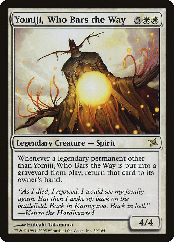 Yomiji, Who Bars the Way 30 Betrayers of Kamigawa MTG R LP