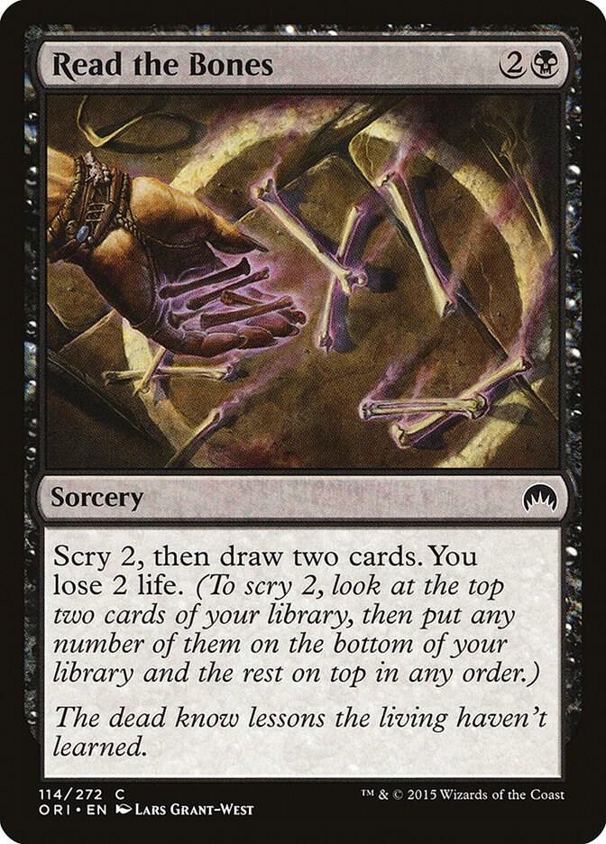 Read the Bones 114 Magic Origins MTG C LP