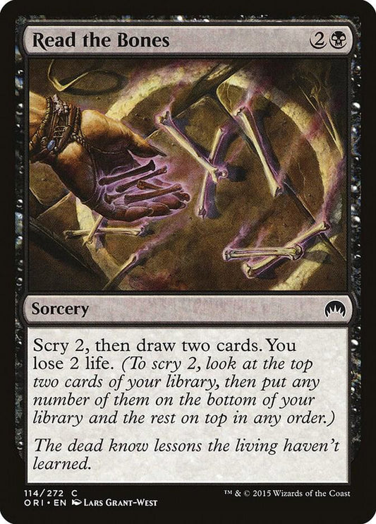 Read the Bones 114 Magic Origins MTG C LP