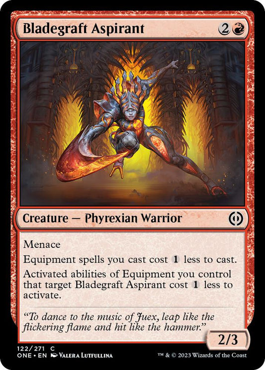 Bladegraft Aspirant 122 Phyrexia: All Will Be One MTG C NM