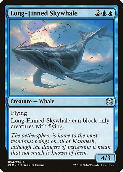 Long-Finned Skywhale 54 Kaladesh MTG UC NM