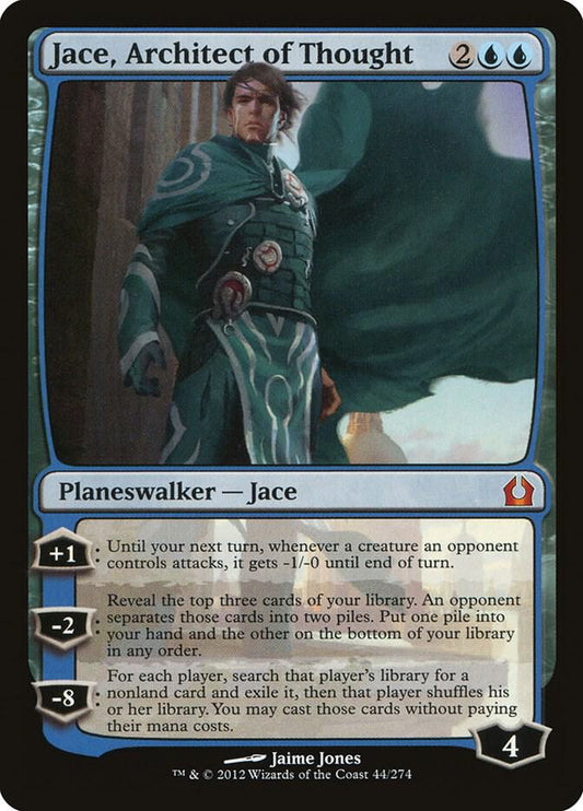 Jace, Architect of Thought 44 Return to Ravnica MTG Mythic NM