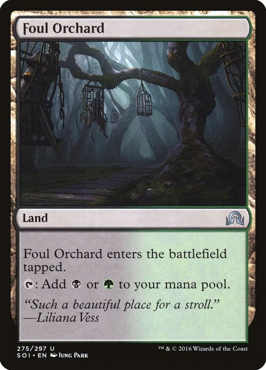 Foul Orchard 275 Shadows over Innistrad MTG UC NM