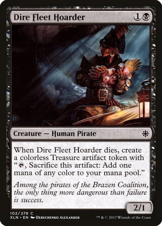 Dire Fleet Hoarder 102 Ixalan MTG C LP