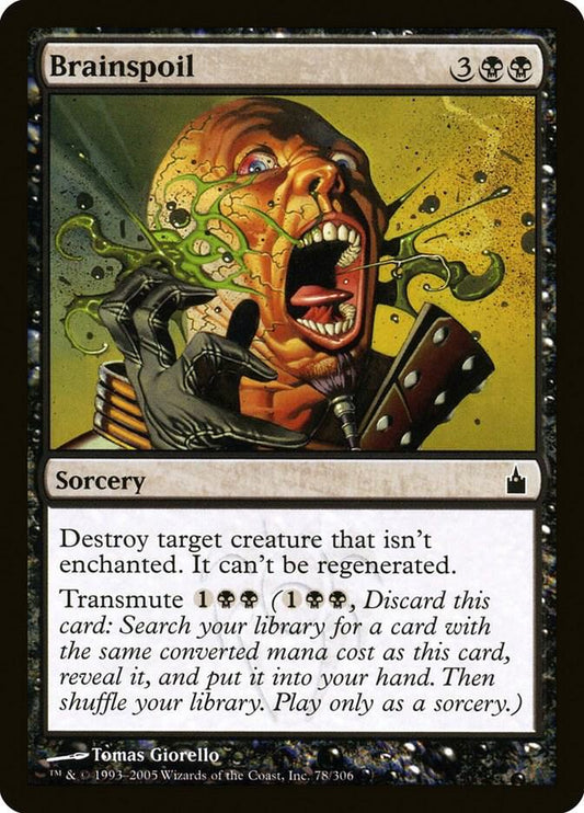 Brainspoil 78 Ravnica: City of Guilds MTG C LP