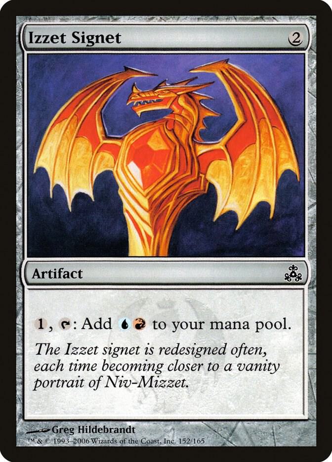 Izzet Signet 152 Guildpact MTG C LP