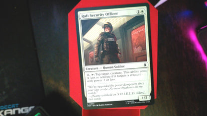 Raft Security Officer 33 Marvel Super Heroes MTG C NM