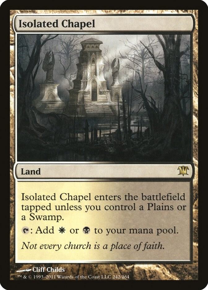 Isolated Chapel 242 Innistrad MTG R LP