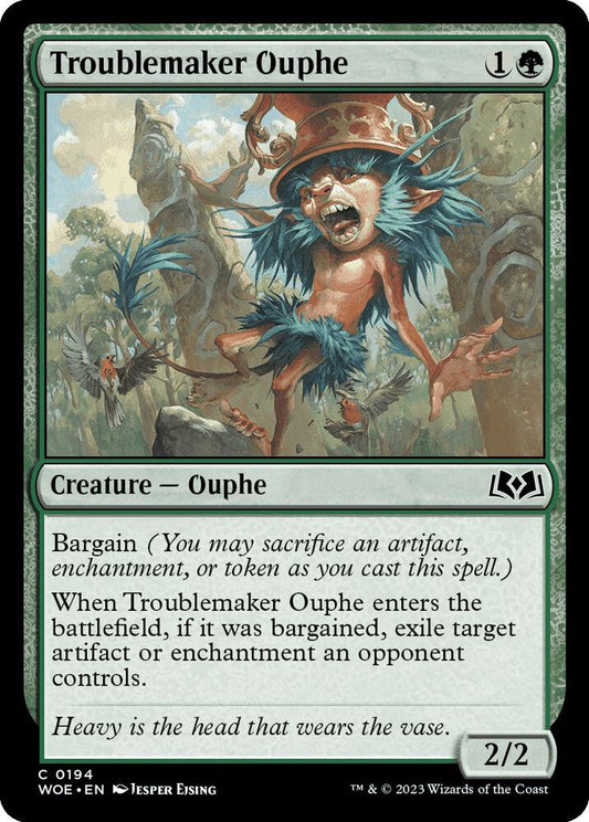 Troublemaker Ouphe 194 Wilds of Eldraine MTG C NM