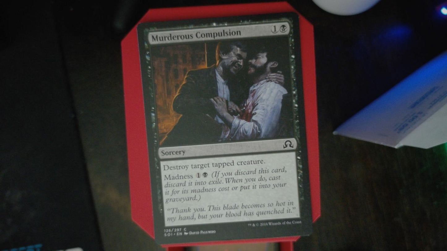 Murderous Compulsion 126 Shadows over Innistrad MTG C LP