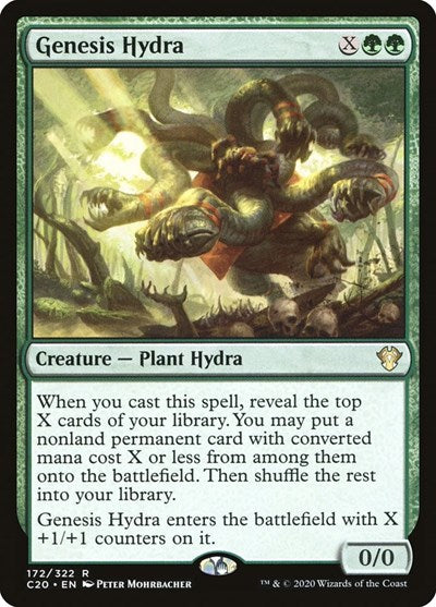 Genesis Hydra - Commander 2020 (#172, Rare) - Near Mint