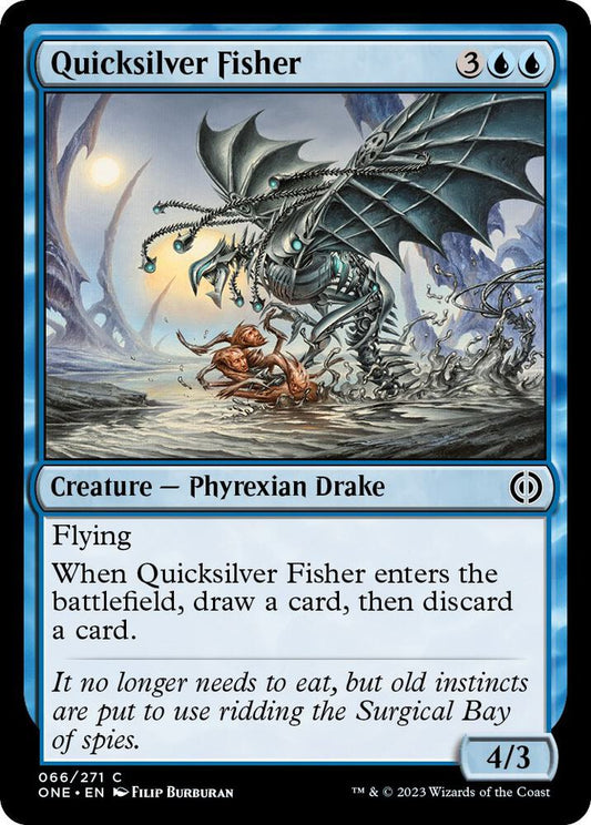 Quicksilver Fisher 66 Phyrexia: All Will Be One MTG C NM