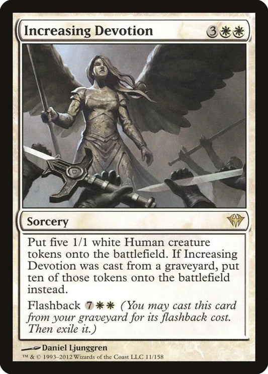 Increasing Devotion 11 Dark Ascension MTG R Foil NM