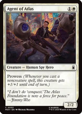 Agent of Atlas 3 Marvel Super Heroes MTG C NM