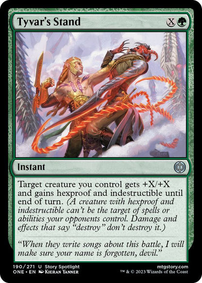 Tyvar's Stand 190 Phyrexia: All Will Be One MTG UC NM