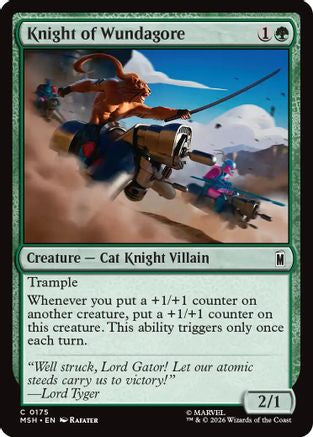 Knight of Wundagore 175 Marvel Super Heroes MTG C NM